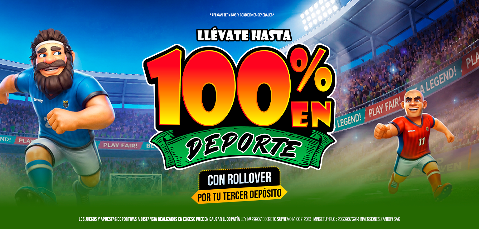 GANA CON TU TERCER DEPÓSITO