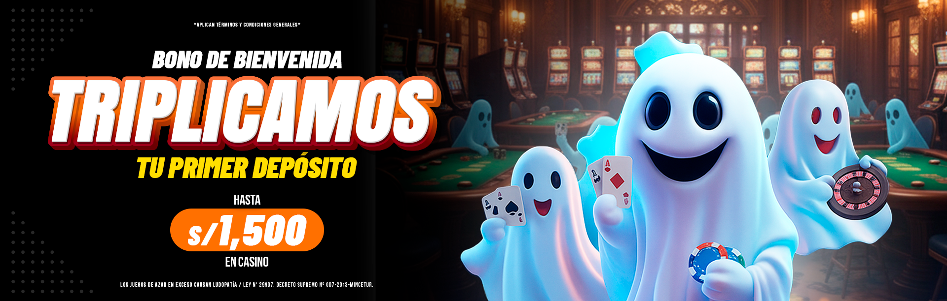 TRIPLICA TU PRIMER DEPOSITO (CASINO) 