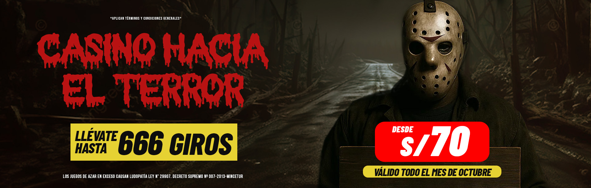 CASINO HACIA EL TERROR